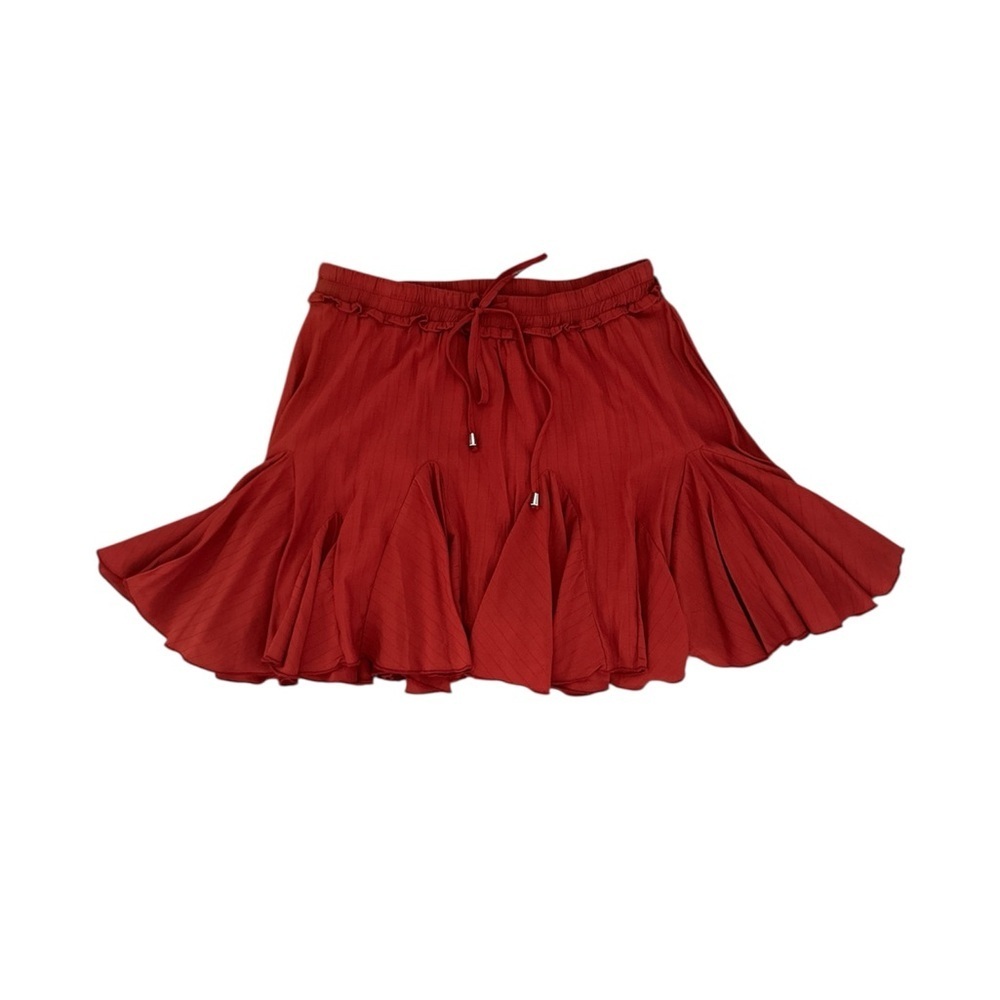 Boutique Ginger Red Skort Medium